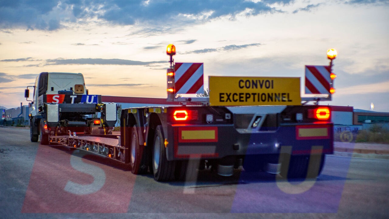 Нов Полуприколка за низок утовар STU 2 Axle Extendable Low Loader: слика 15