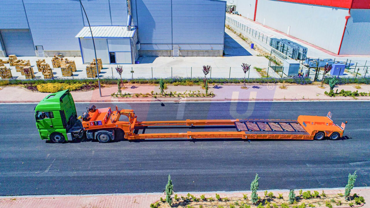 Нов Полуприколка за низок утовар STU 2 Axle Extendable Low Loader: слика 13
