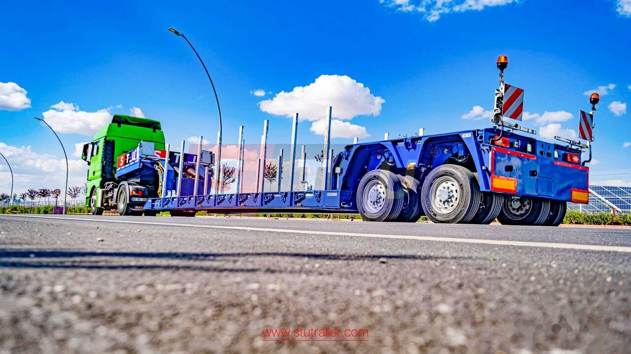 Нов Полуприколка за низок утовар STU 2 Axle Extendable Low Loader: слика 12