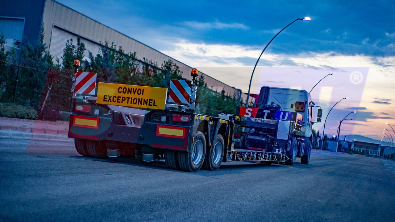 Нов Полуприколка за низок утовар STU 2 Axle Extendable Low Loader: слика 21