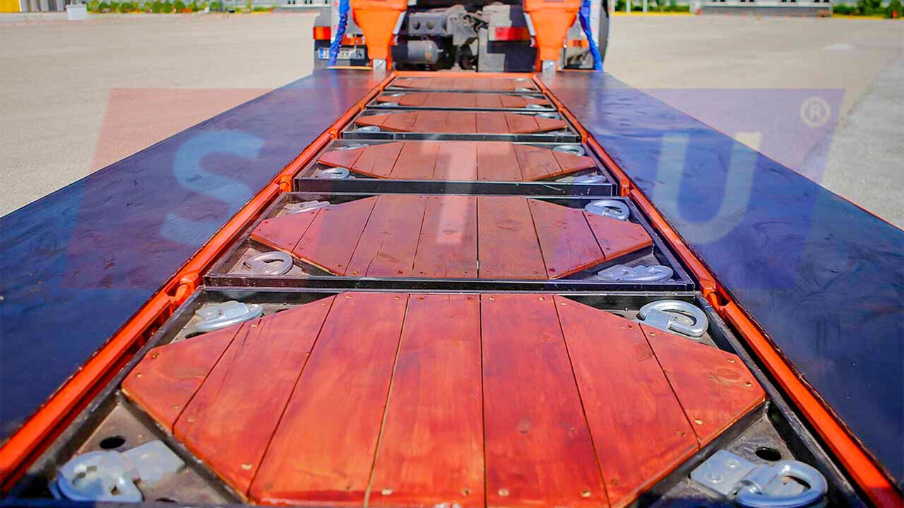 Нов Полуприколка за низок утовар STU 2 Axle Extendable Low Loader: слика 18