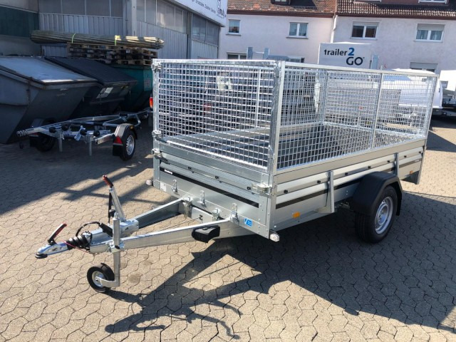 Brenderup 2300S Stahl Laubgitter, 1,3 to. kippbar KV, 3010x1530x400mm - Автомобил приколка: слика 2 Brenderup 2300S Stahl Laubgitter, 1,3 to. kippbar KV, 3010x1530x400mm - Автомобил приколка: слика 2