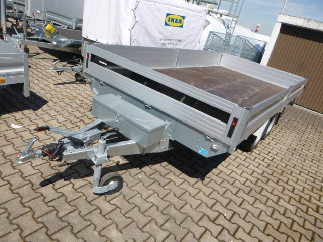 Нов Автомобил приколка Brenderup 5420ATB2500 Alu Hochlader, 2,5 to. 4170 x 1800 x 330 mm: слика 7