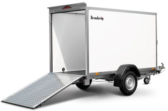 Brenderup Cargo Dynamic CD260WBR1300 Rampe, Kofferanhänger 1,3 to. 260x155x150cm - Приколка сандучар: слика 1 Brenderup Cargo Dynamic CD260WBR1300 Rampe, Kofferanhänger 1,3 to. 260x155x150cm - Приколка сандучар: слика 1