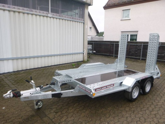 Brian James Cargo Digger Plant 2 Baumaschinenanhänger 543-2813-27-2-13, 2800 x 1300 mm, 2,7 to. - Приколка за градежни машини: слика 2 Brian James Cargo Digger Plant 2 Baumaschinenanhänger 543-2813-27-2-13, 2800 x 1300 mm, 2,7 to. - Приколка за градежни машини: слика 2