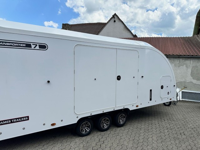Brian James Race Transporter 7, RT7 397-6023-35-3-10-W, 6000 x 2300 mm, 3,5 to. - Автотранспортна приколка: слика 3 Brian James Race Transporter 7, RT7 397-6023-35-3-10-W, 6000 x 2300 mm, 3,5 to. - Автотранспортна приколка: слика 3