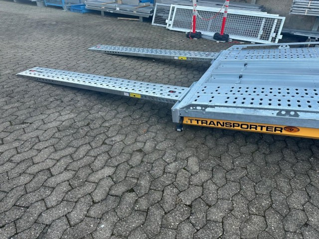 Нов Автотранспортна приколка Brian James T Transporter, 231-5021-35-2-12, 5000 x 2150 mm, 3,5 to. kippbar mit Auffahrrampen: слика 6