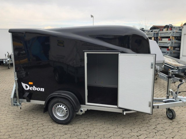 Cheval Liberte Debon Cargo 2 Poly + Türe schwarz 1300 kg, 100 km/h, 300x155x168cm - Приколка сандучар: слика 3 Cheval Liberte Debon Cargo 2 Poly + Türe schwarz 1300 kg, 100 km/h, 300x155x168cm - Приколка сандучар: слика 3