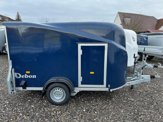 Cheval Liberte Debon Fourgon Cargo 2 Poly + Türe blau 1300 kg, 100 km/h, 300x155x168cm - Приколка сандучар: слика 3 Cheval Liberte Debon Fourgon Cargo 2 Poly + Türe blau 1300 kg, 100 km/h, 300x155x168cm - Приколка сандучар: слика 3