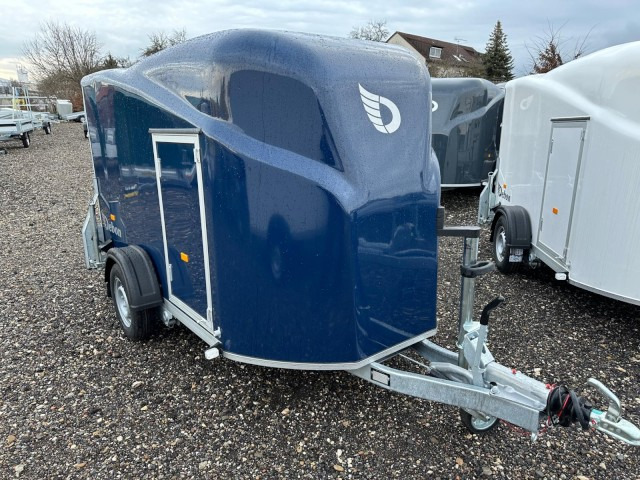 Cheval Liberte Debon Fourgon Cargo 2 Poly + Türe blau 1300 kg, 100 km/h, 300x155x168cm - Приколка сандучар: слика 1 Cheval Liberte Debon Fourgon Cargo 2 Poly + Türe blau 1300 kg, 100 km/h, 300x155x168cm - Приколка сандучар: слика 1