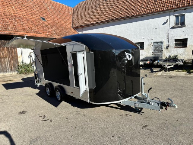 Cheval Liberte Debon Roadster 1000 Sandwich 3500 kg, 100 km/h, 495x200x202cm - Приколка сандучар: слика 2 Cheval Liberte Debon Roadster 1000 Sandwich 3500 kg, 100 km/h, 495x200x202cm - Приколка сандучар: слика 2