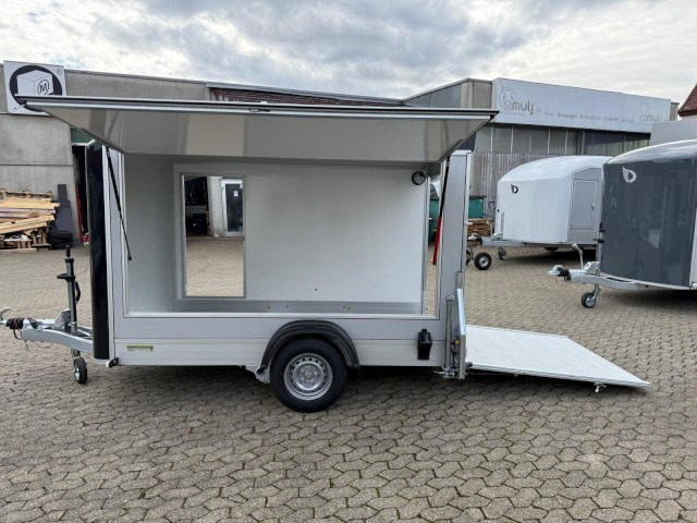 Cheval Liberte Debon Roadster 300, C300 Sandwich + Türe + Klappe 1300 kg, 100 km/h, 300x155x190cm - Приколка сандучар: слика 1 Cheval Liberte Debon Roadster 300, C300 Sandwich + Türe + Klappe 1300 kg, 100 km/h, 300x155x190cm - Приколка сандучар: слика 1