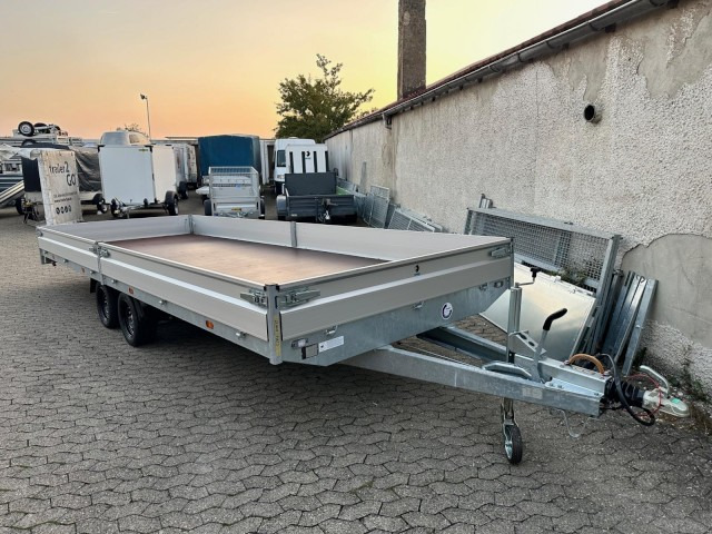 Hapert Azure H-2 Hochlader 6050 x 2200 x 300 mm, ZG 3,5 to. parabel - Автомобил приколка: слика 1 Hapert Azure H-2 Hochlader 6050 x 2200 x 300 mm, ZG 3,5 to. parabel - Автомобил приколка: слика 1