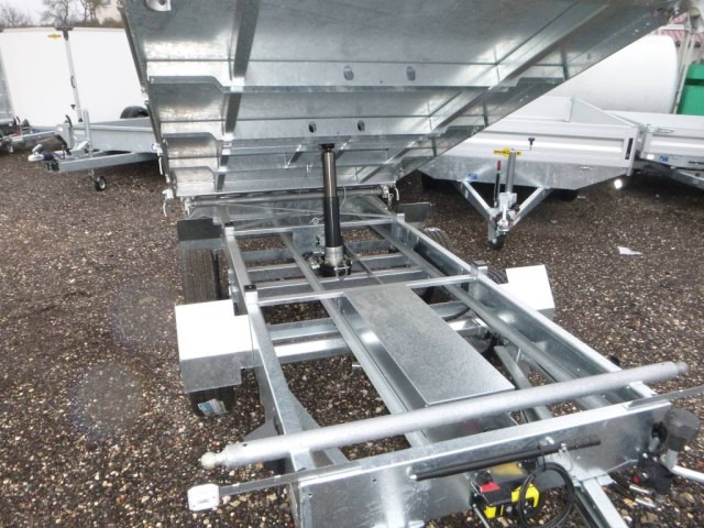 Humbaur 3-Seitenkipper HTK 3500.31 Alu, mit Laubgitteraufsatz - Кипер приколка: слика 4 Humbaur 3-Seitenkipper HTK 3500.31 Alu, mit Laubgitteraufsatz - Кипер приколка: слика 4