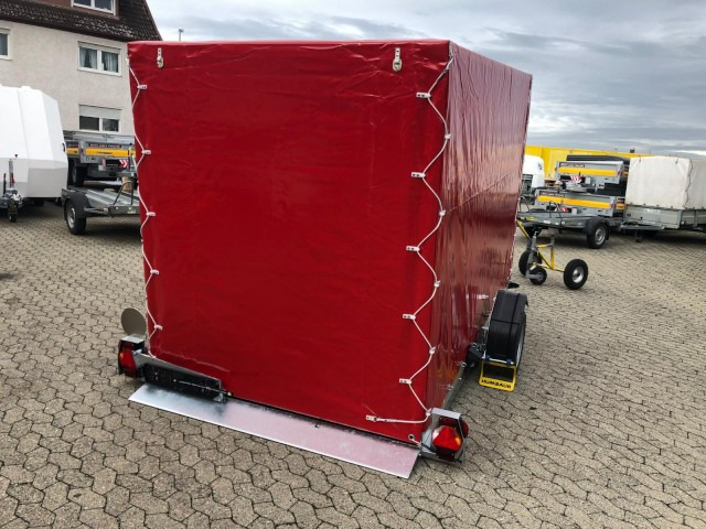 Humbaur Absenkanhänger HKT 153117 S, 3100 x 1765 x 150 mm, 1,5 to. - Автомобил приколка: слика 4 Humbaur Absenkanhänger HKT 153117 S, 3100 x 1765 x 150 mm, 1,5 to. - Автомобил приколка: слика 4