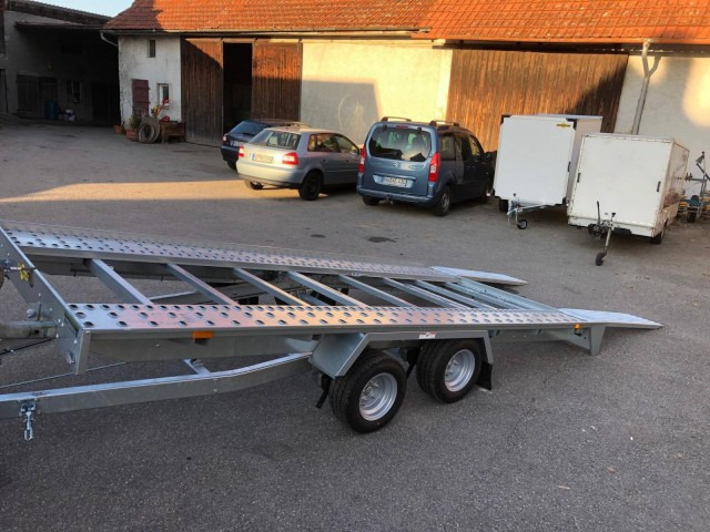 Humbaur Autotransportanhänger FTK 274022, 4000 x 2140 x 50 mm, 2,7 to. - Автотранспортна приколка: слика 3 Humbaur Autotransportanhänger FTK 274022, 4000 x 2140 x 50 mm, 2,7 to. - Автотранспортна приколка: слика 3