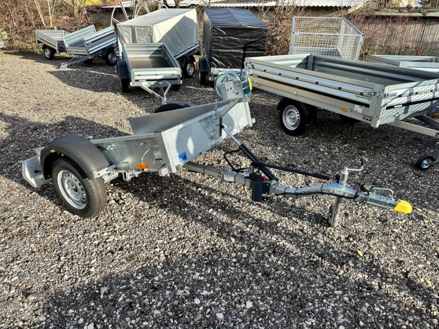 Humbaur HA 751612 750 kg, kippbar 1650 x 1200 x 270 mm - Автомобил приколка: слика 1 Humbaur HA 751612 750 kg, kippbar 1650 x 1200 x 270 mm - Автомобил приколка: слика 1