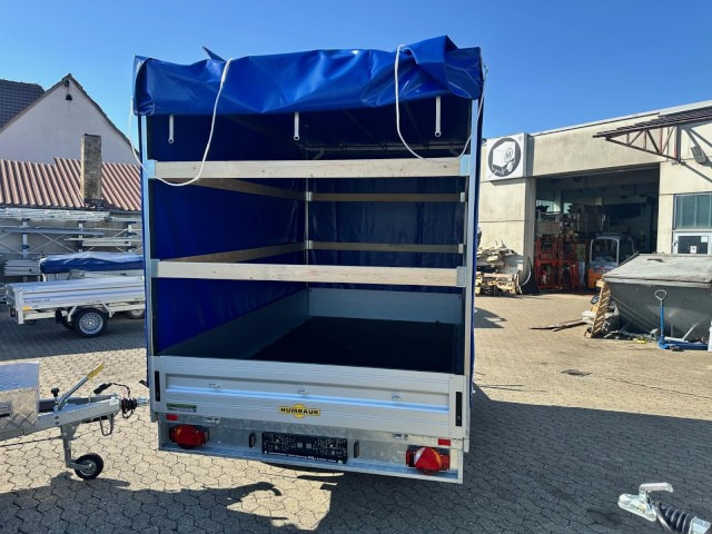 Humbaur HT 253118 Hochlader 2,5 to. mit Hochplane 200 cm - Автомобил приколка: слика 4 Humbaur HT 253118 Hochlader 2,5 to. mit Hochplane 200 cm - Автомобил приколка: слика 4