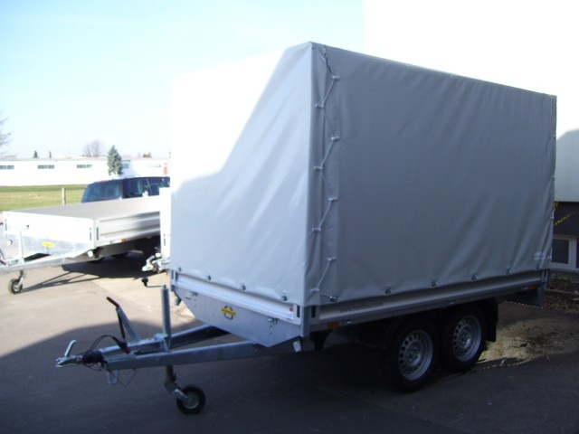 Humbaur HT 253118 Hochlader 2,5 to. mit Hochplane 200 cm - Автомобил приколка: слика 2 Humbaur HT 253118 Hochlader 2,5 to. mit Hochplane 200 cm - Автомобил приколка: слика 2