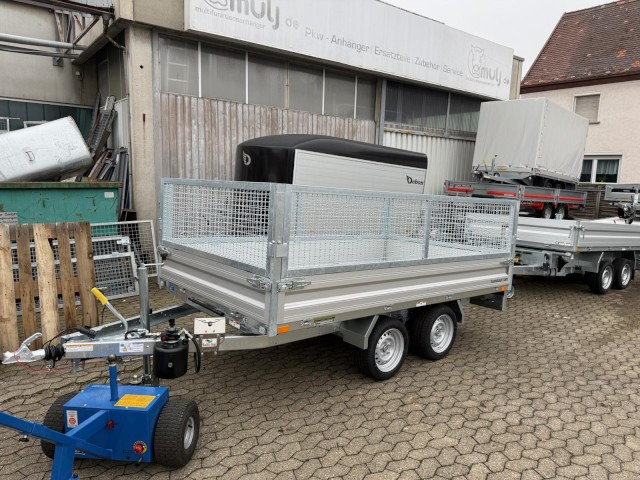 Humbaur HUK 303117 Heckkipper 3,0 t. 3140 x 1750 x 300 mm, LG, AkkuFlex Pumpe - Кипер приколка: слика 1 Humbaur HUK 303117 Heckkipper 3,0 t. 3140 x 1750 x 300 mm, LG, AkkuFlex Pumpe - Кипер приколка: слика 1