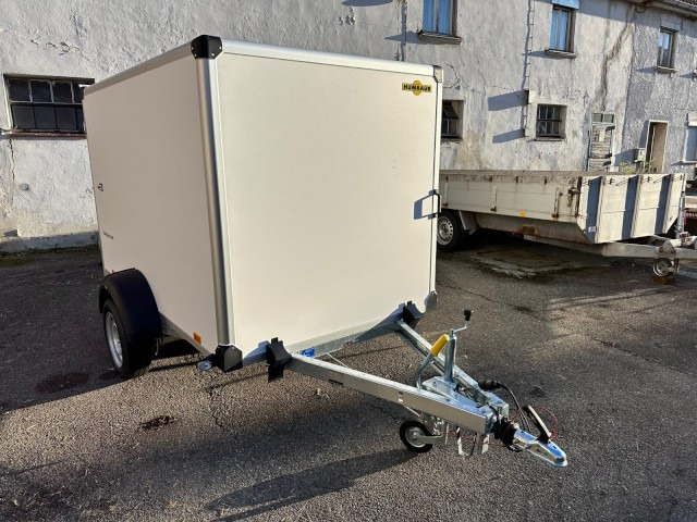 Humbaur Koffer HK 152515-15P FlexZurr 1,5 t. 2510 x 1310 x 1520 mm - Приколка сандучар: слика 1 Humbaur Koffer HK 152515-15P FlexZurr 1,5 t. 2510 x 1310 x 1520 mm - Приколка сандучар: слика 1