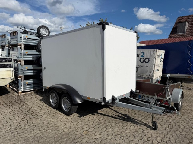 Humbaur Koffer HK 203015-18P, 2,0 to. 3040x1510x2000mm, 100 km/h - Приколка сандучар: слика 1 Humbaur Koffer HK 203015-18P, 2,0 to. 3040x1510x2000mm, 100 km/h - Приколка сандучар: слика 1