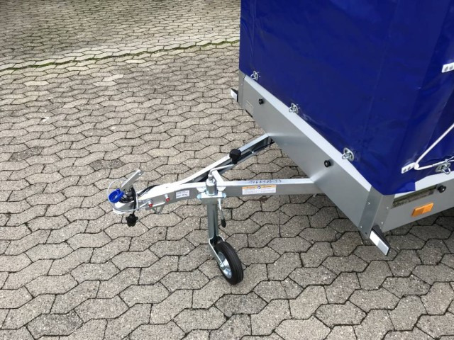 Humbaur Steely mit Hochplane 140 cm, 750 kg 2050x1095x300mm - Автомобил приколка: слика 2 Humbaur Steely mit Hochplane 140 cm, 750 kg 2050x1095x300mm - Автомобил приколка: слика 2