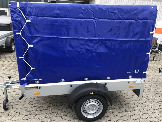 Humbaur Steely mit Hochplane 140 cm, 750 kg 2050x1095x300mm - Автомобил приколка: слика 3 Humbaur Steely mit Hochplane 140 cm, 750 kg 2050x1095x300mm - Автомобил приколка: слика 3
