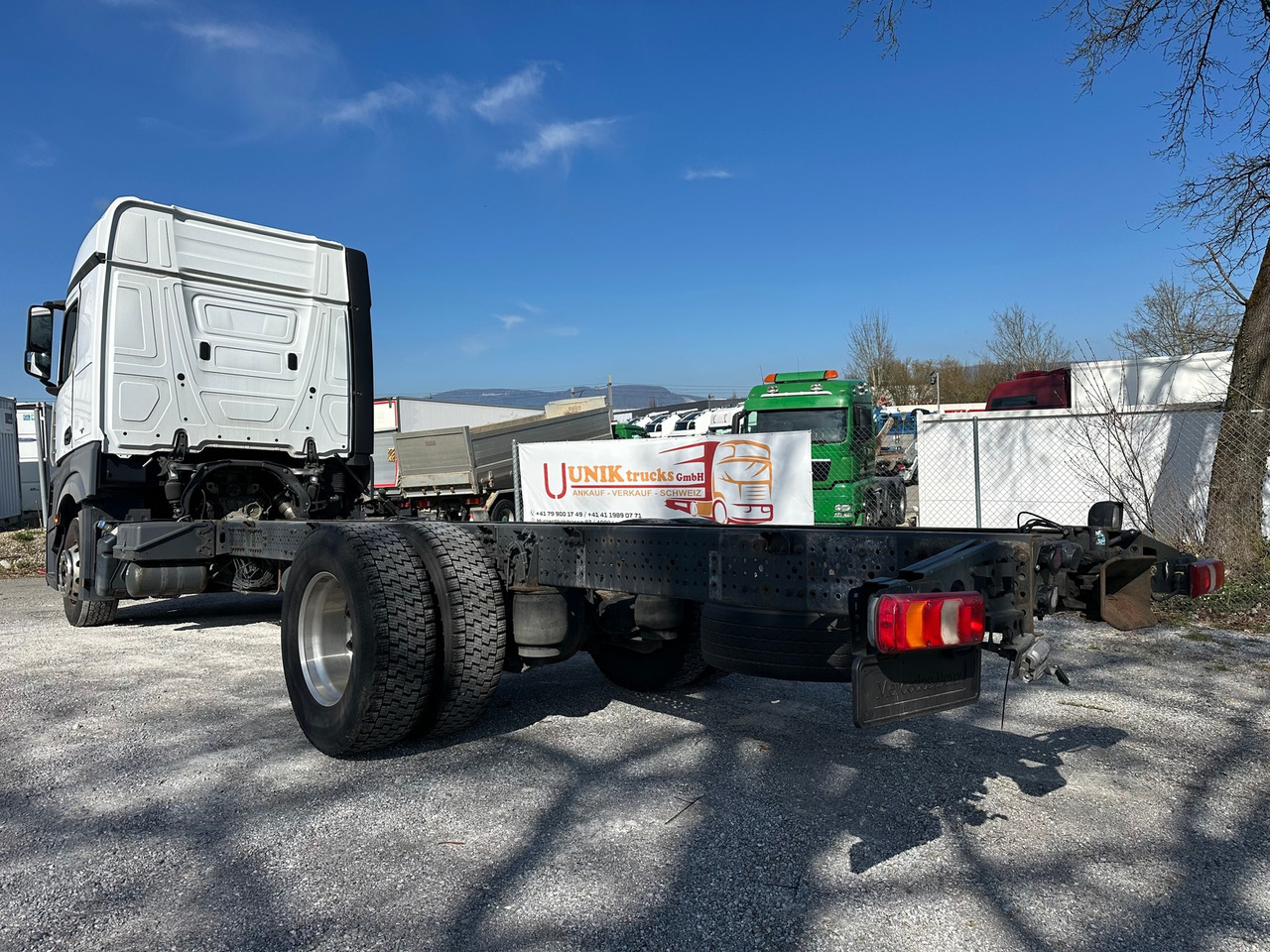 Камион со кабинска шасија MERCEDES-BENZ actros 18.42 4x2 Shassie Cabine: слика 14