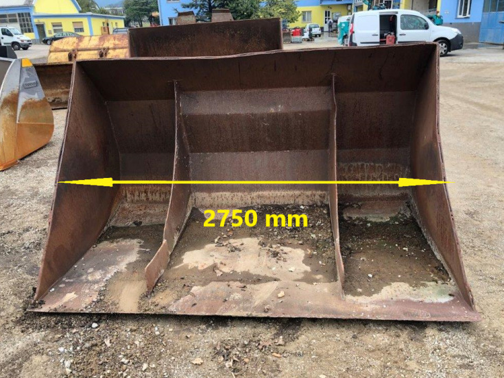 2750 mm Volvo - Корпа за натоварувач за Натоварувач: слика 1 2750 mm Volvo - Корпа за натоварувач за Натоварувач: слика 1