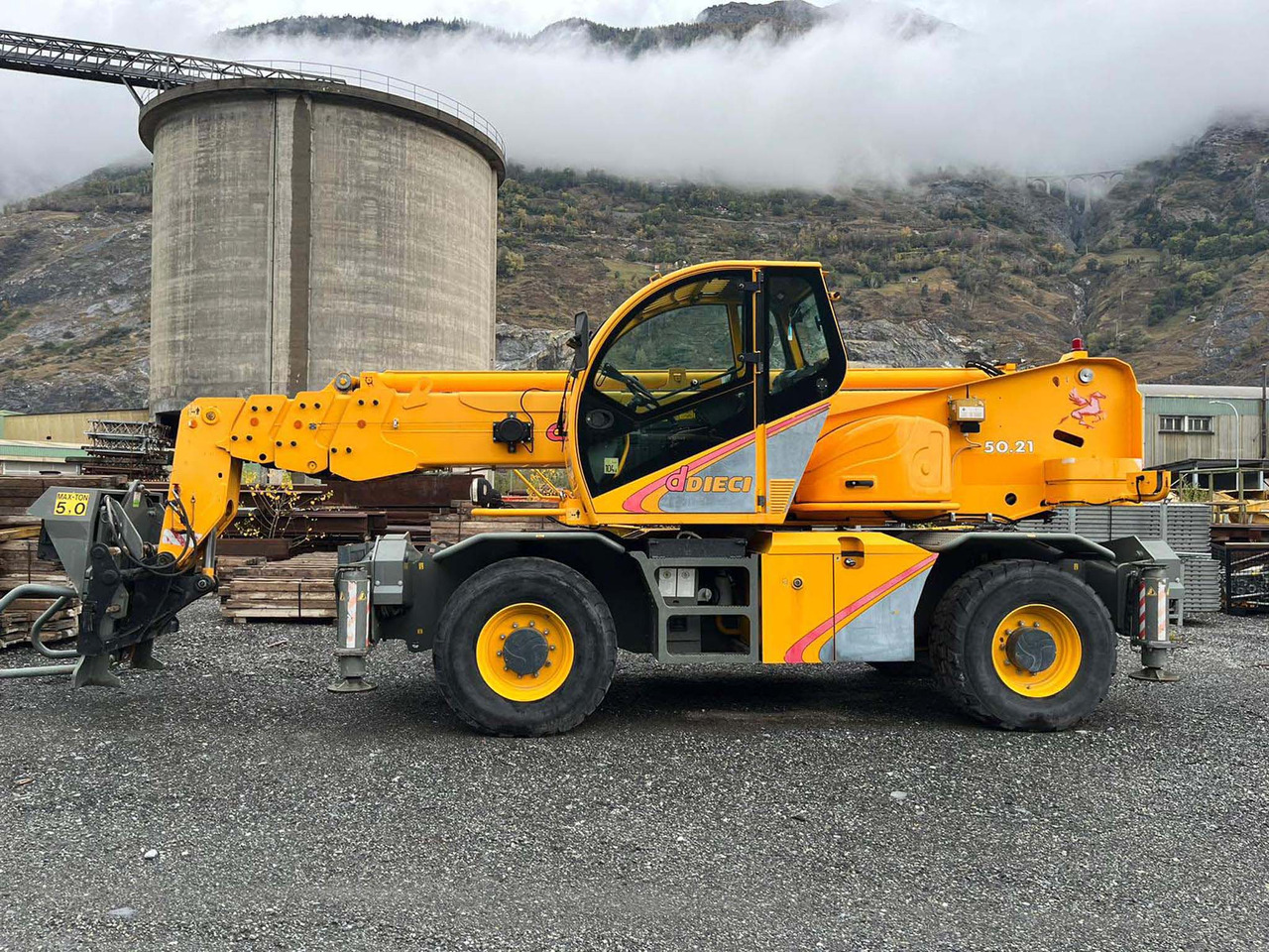 Dieci Pegasus 50.21 - Телескопски натоварувач на тркала: слика 1 Dieci Pegasus 50.21 - Телескопски натоварувач на тркала: слика 1