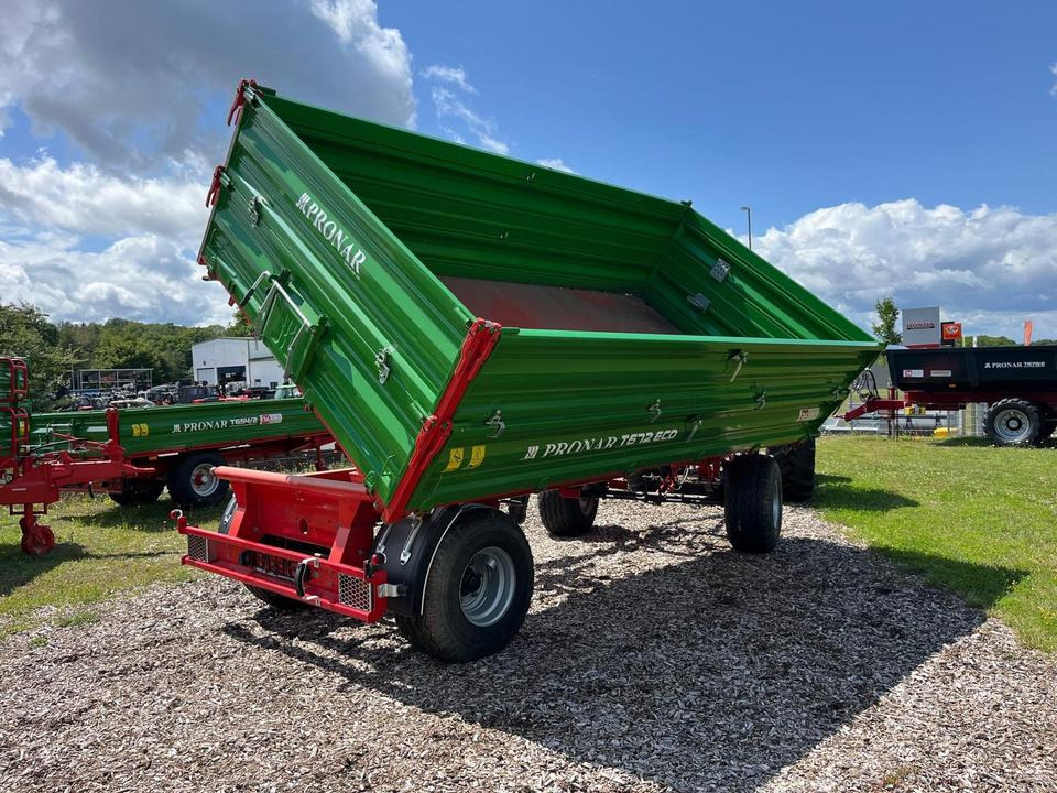 Kipper Pronar T672 Eco 8t 40km/h Anhänger Auflaufbremse - Земјоделска приколка за истурање/ Истурач: слика 3 Kipper Pronar T672 Eco 8t 40km/h Anhänger Auflaufbremse - Земјоделска приколка за истурање/ Истурач: слика 3