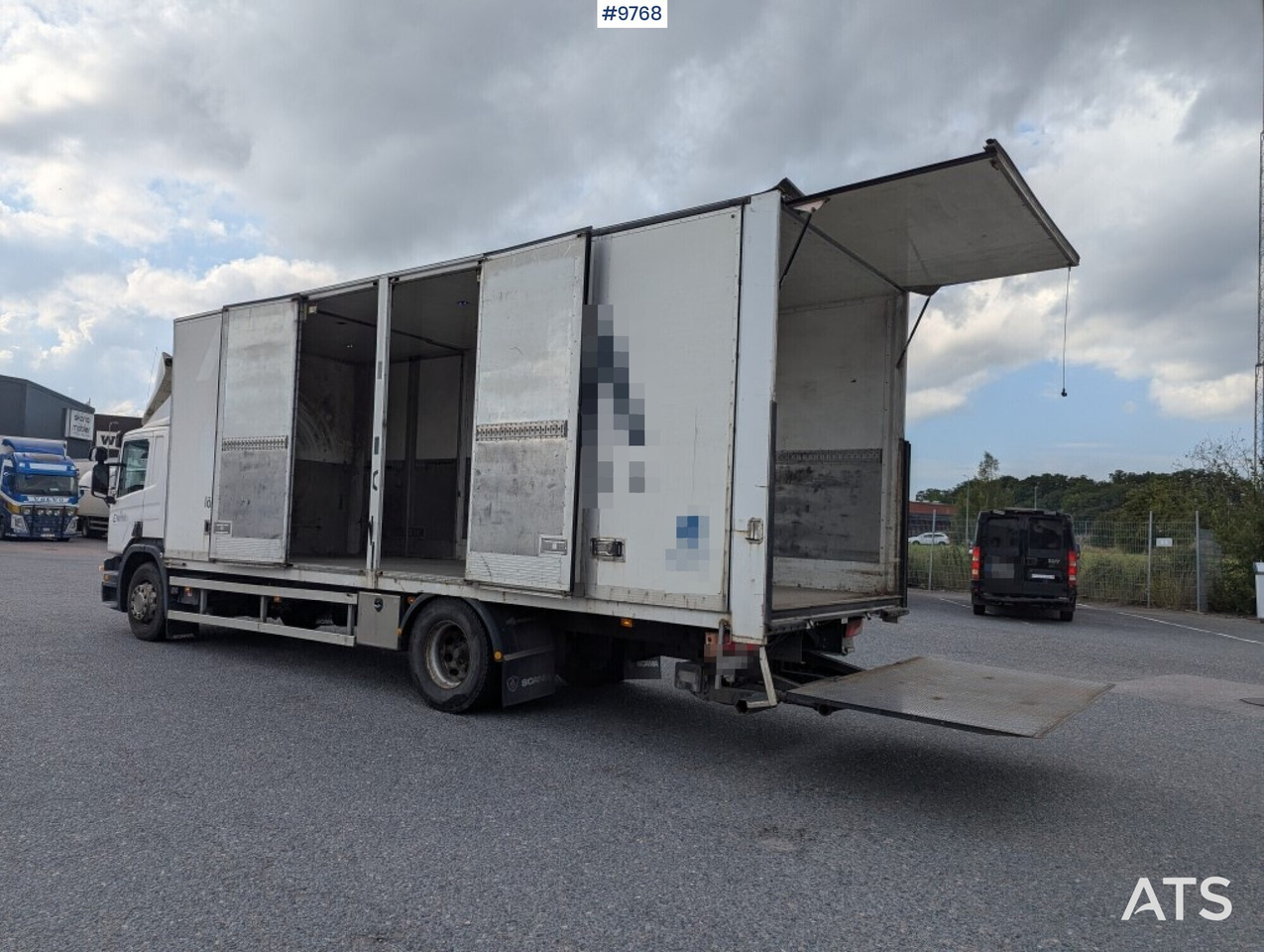 Box Truck Scania P280 4X2 with tail lift - Камион сандучар: слика 3 Box Truck Scania P280 4X2 with tail lift - Камион сандучар: слика 3