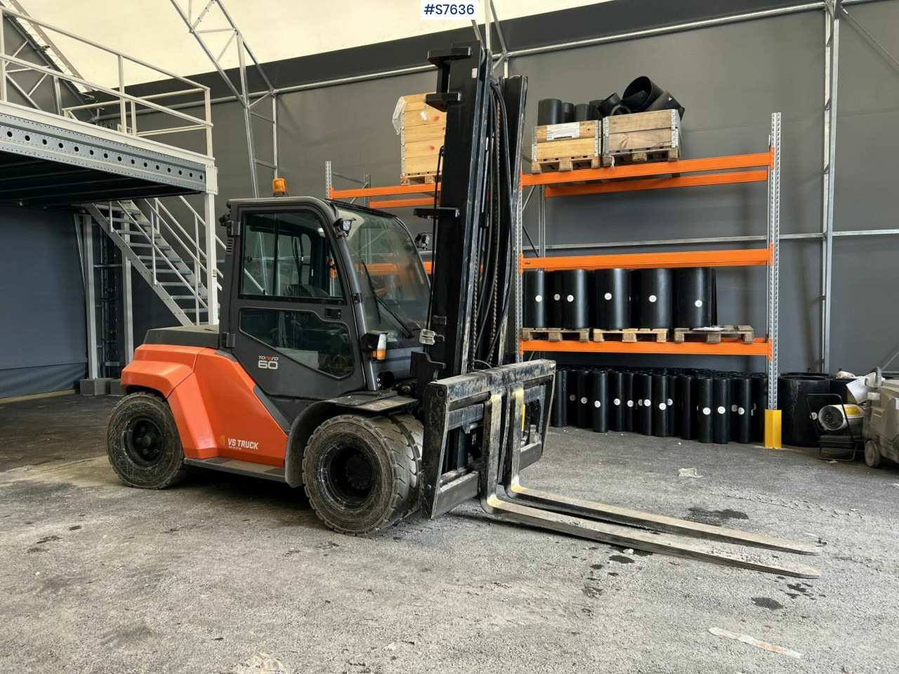 Вилушкар COUNTERBALANCE FORKLIFT, TOYOTA TONERO 40-8FD60N (SEE VIDEO): слика 1