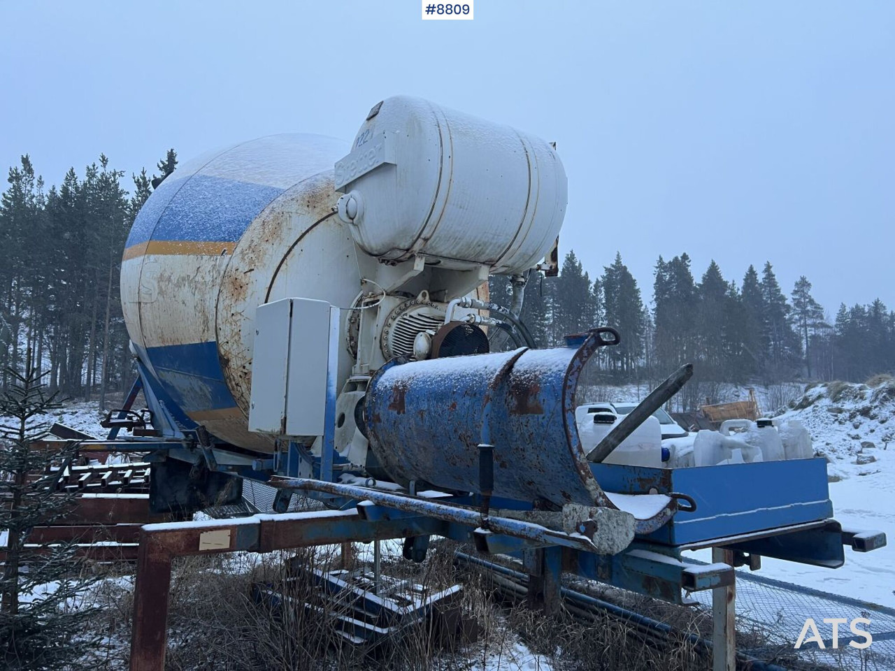 Concrete rotator 6 m3 with Laxo attachment - Барабан миксер за бетон: слика 3 Concrete rotator 6 m3 with Laxo attachment - Барабан миксер за бетон: слика 3