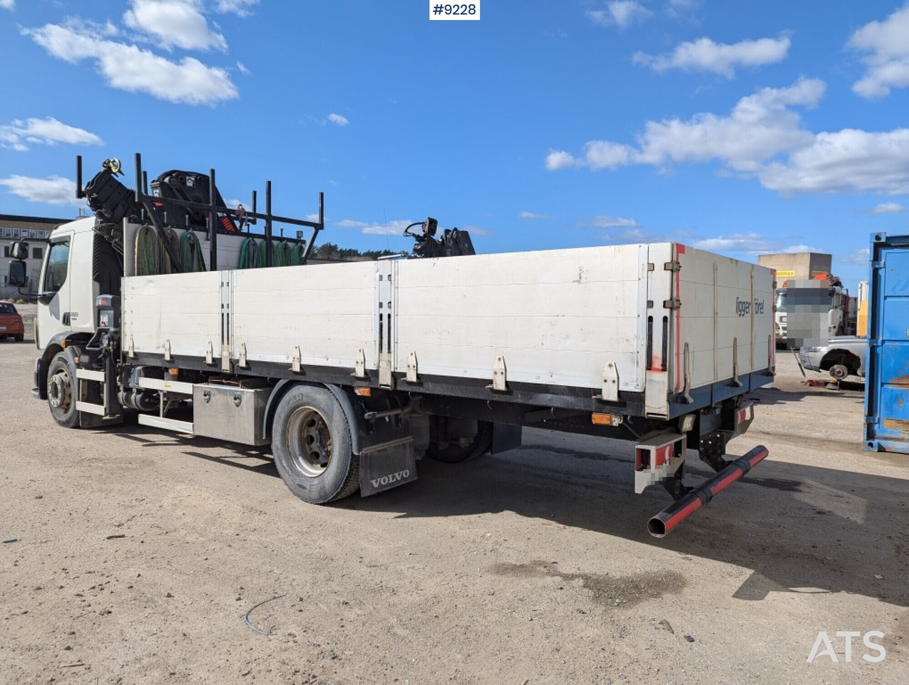 Crane Truck Volvo FL 280 4X2 with HIAB XS 144 E-5 crane (SEE VIDEO) - Камион со кран: слика 3 Crane Truck Volvo FL 280 4X2 with HIAB XS 144 E-5 crane (SEE VIDEO) - Камион со кран: слика 3