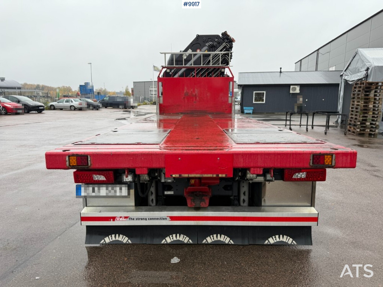 Crane truck/Flatbed truck Scania R520 8X2*6 HIAB XS 855E-8 HIPRO - Камион со платформа, Камион со кран: слика 4 Crane truck/Flatbed truck Scania R520 8X2*6 HIAB XS 855E-8 HIPRO - Камион со платформа, Камион со кран: слика 4