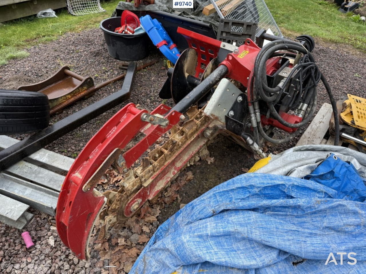 Chain excavator Auger Torque XHD 900 S45 - Додаток за Багер: слика 4 Chain excavator Auger Torque XHD 900 S45 - Додаток за Багер: слика 4