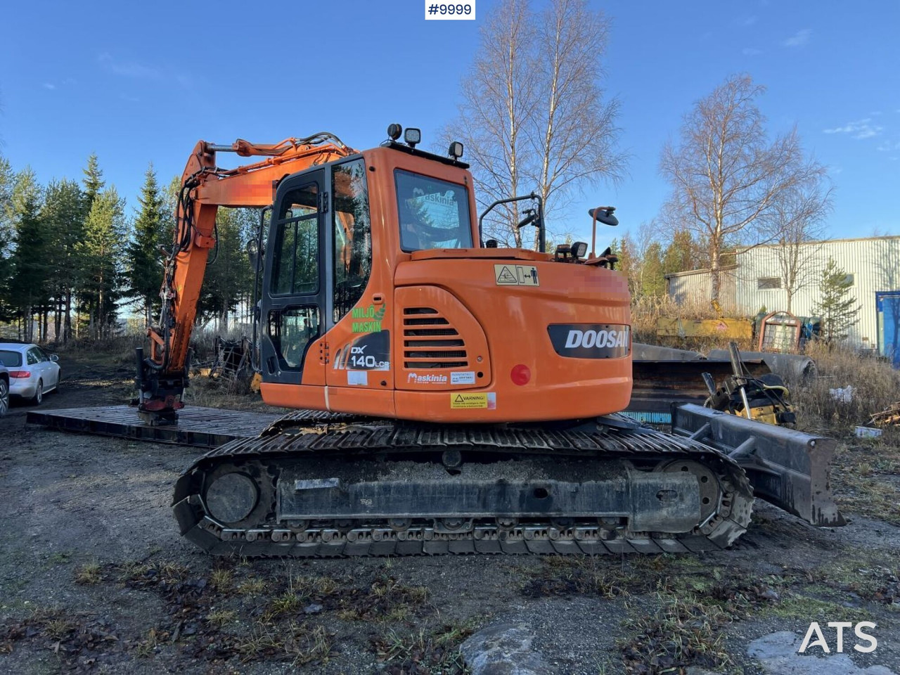 Doosan DX140LCR-3 Excavator with rotator - Багер гасеничар: слика 3 Doosan DX140LCR-3 Excavator with rotator - Багер гасеничар: слика 3