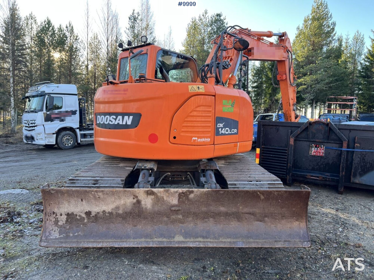 Doosan DX140LCR-3 Excavator with rotator - Багер гасеничар: слика 5 Doosan DX140LCR-3 Excavator with rotator - Багер гасеничар: слика 5