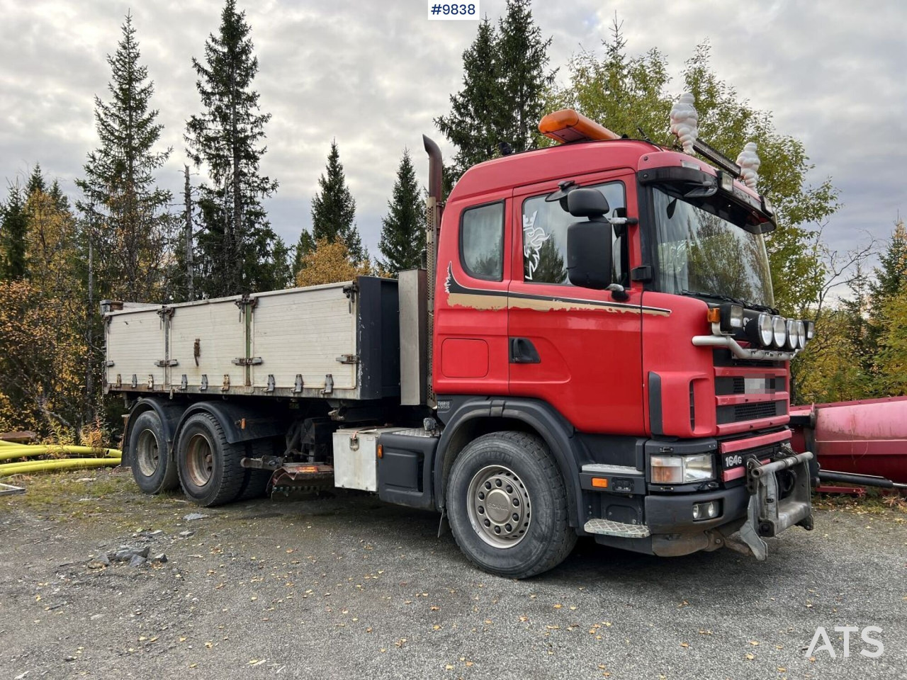 Dump Truck Scania R164 with plow equipment and underbite - Кипер: слика 2 Dump Truck Scania R164 with plow equipment and underbite - Кипер: слика 2