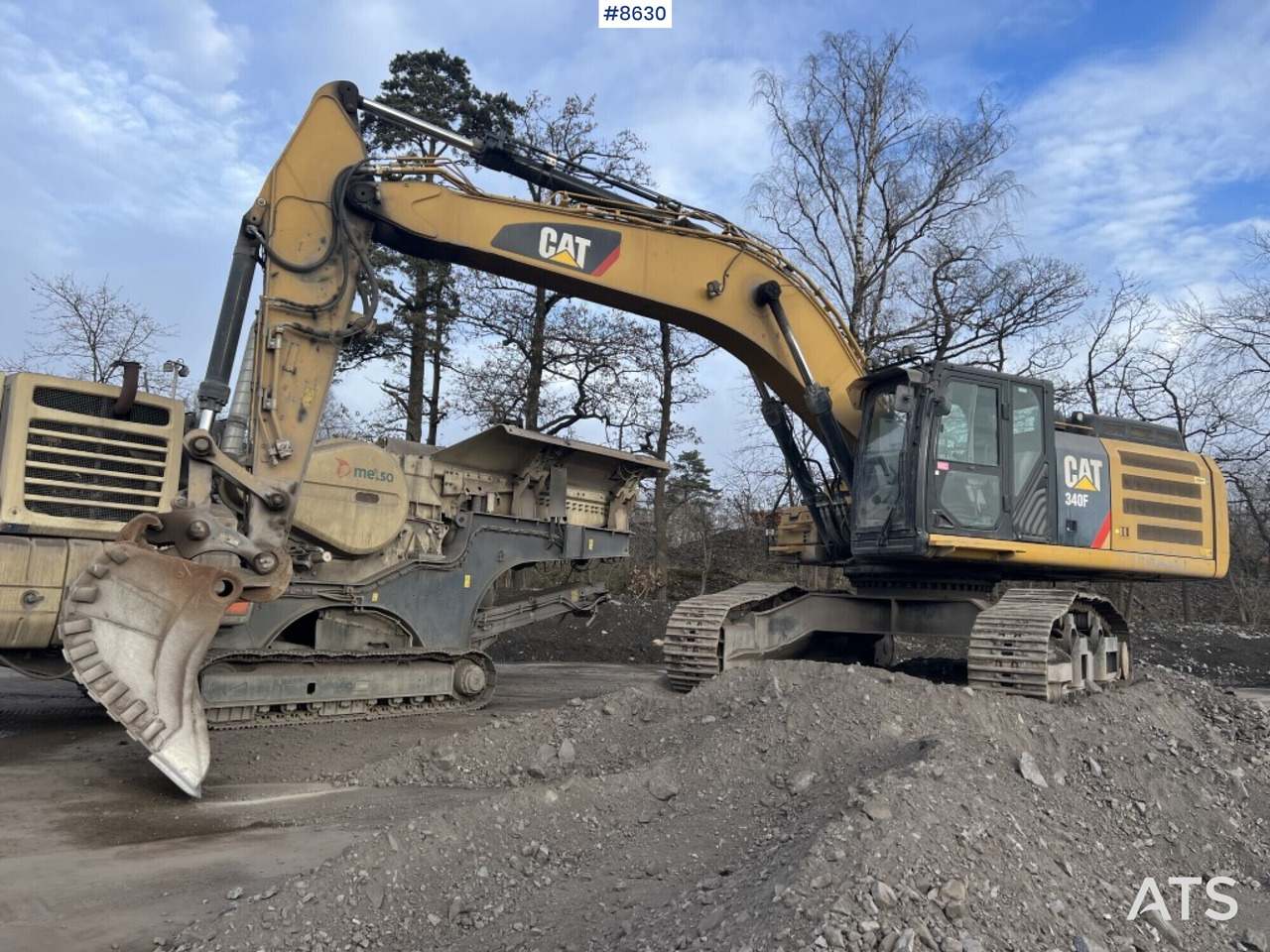 Excavator Cat 340F (SEE VIDEO) - Багер гасеничар: слика 1 Excavator Cat 340F (SEE VIDEO) - Багер гасеничар: слика 1