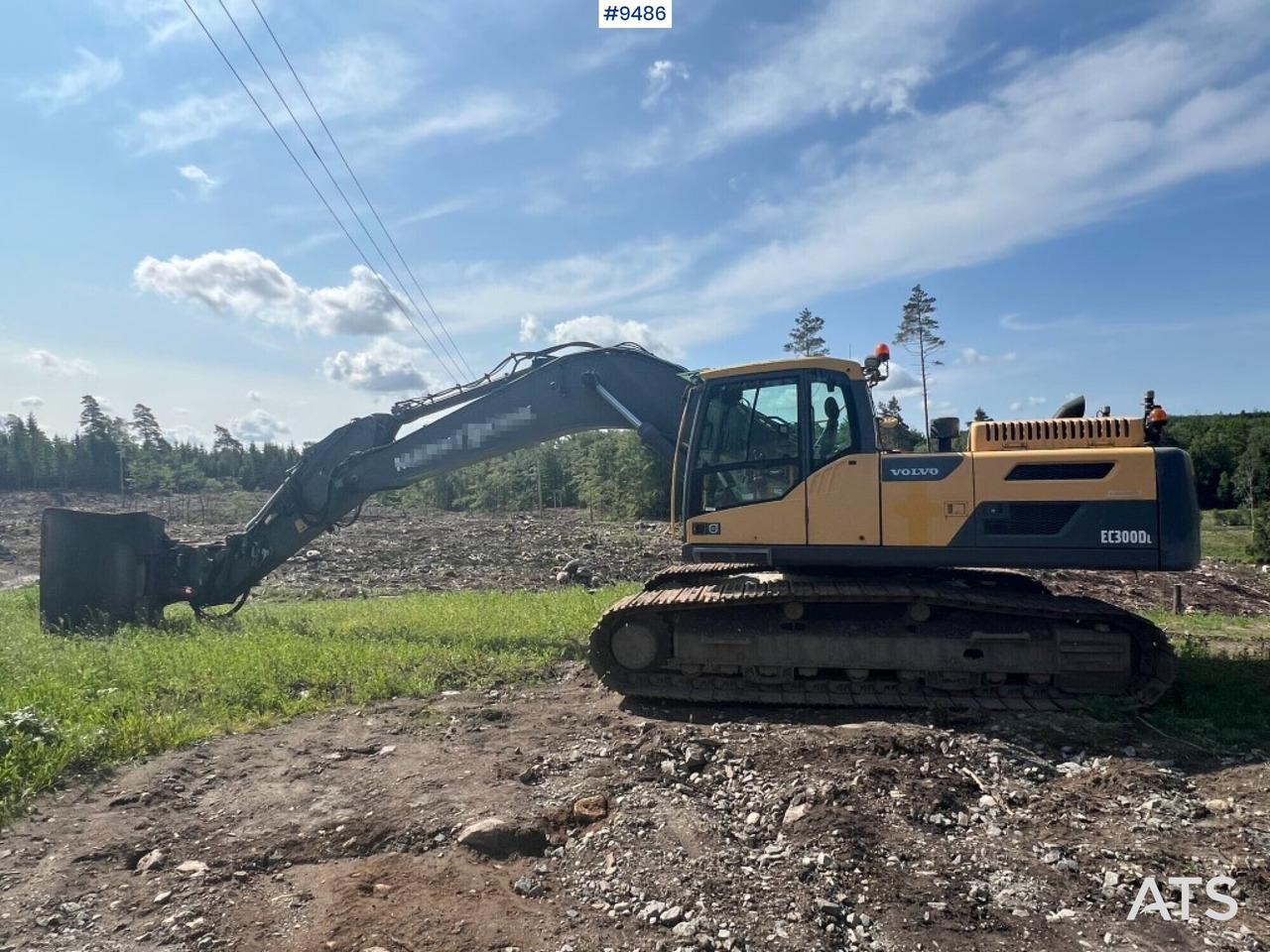 Excavator Volvo EC300DL- With excavator system and scale (See Video) - Багер гасеничар: слика 1 Excavator Volvo EC300DL- With excavator system and scale (See Video) - Багер гасеничар: слика 1