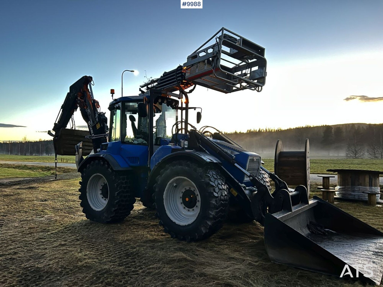 HUDDIG 1260C Grävlastare – Linjeutrustad - Ровокопач: слика 2 HUDDIG 1260C Grävlastare – Linjeutrustad - Ровокопач: слика 2