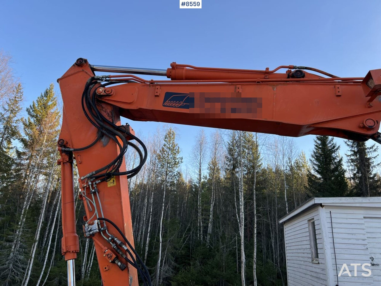 Багер на тркала Hitachi ZX130W Wheeled excavator: слика 14