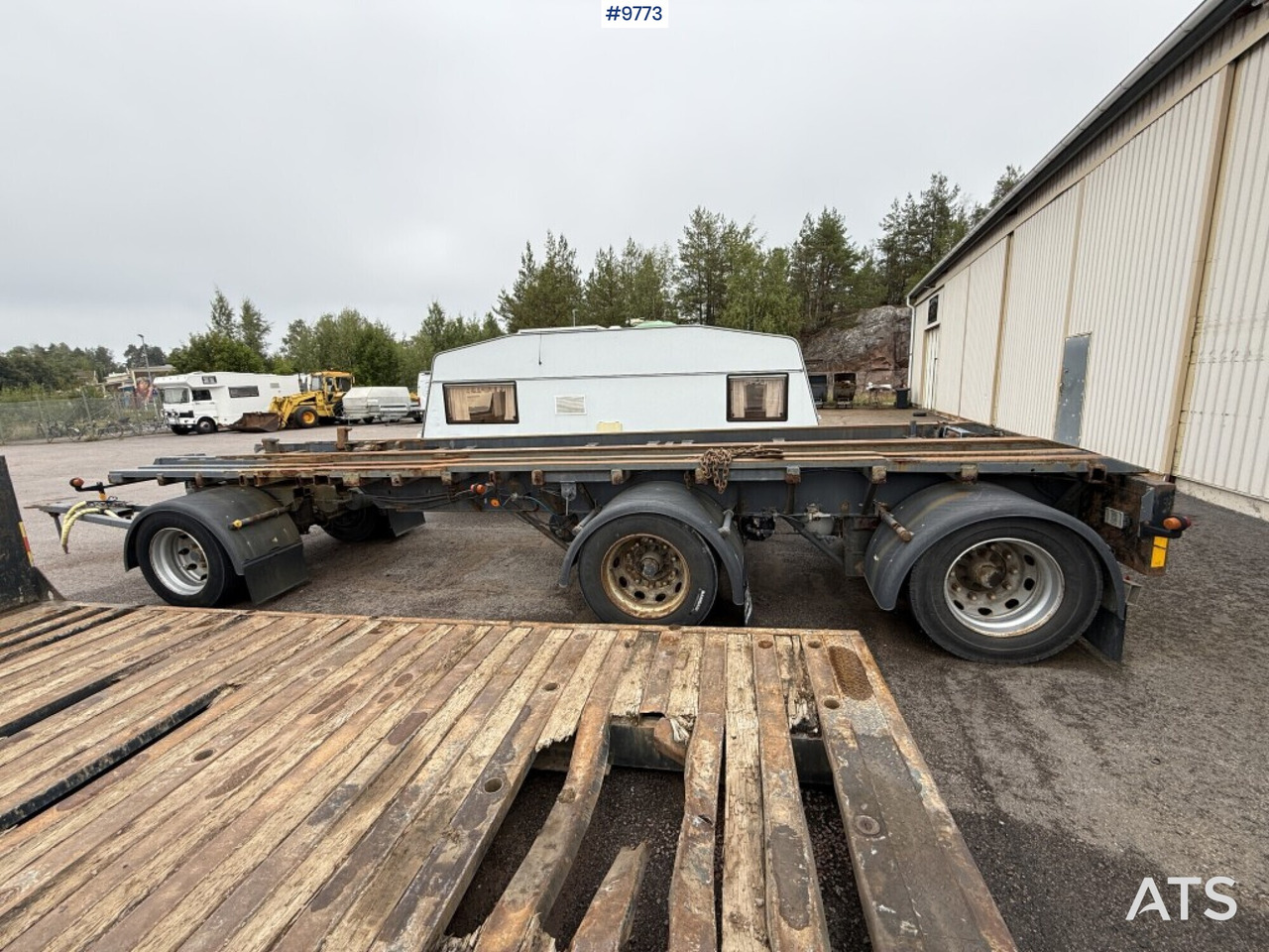 Kalmar Lagab Swap body trailer - Транспортер на контејнер/ Приколка со променливо тело: слика 3 Kalmar Lagab Swap body trailer - Транспортер на контејнер/ Приколка со променливо тело: слика 3