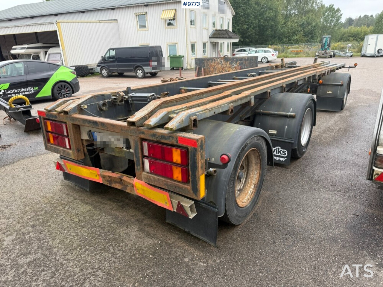 Kalmar Lagab Swap body trailer - Транспортер на контејнер/ Приколка со променливо тело: слика 4 Kalmar Lagab Swap body trailer - Транспортер на контејнер/ Приколка со променливо тело: слика 4