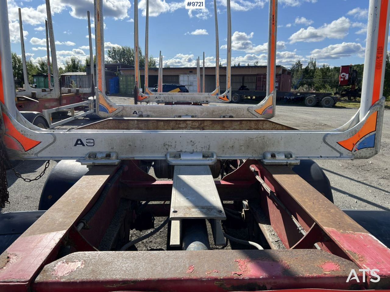 Kilafors SBB4A-36-105 Timber wagon - Приколка за дрва: слика 5 Kilafors SBB4A-36-105 Timber wagon - Приколка за дрва: слика 5
