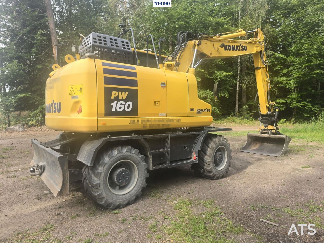 Komatsu PW160-11 with machine control - Багер на тркала: слика 4 Komatsu PW160-11 with machine control - Багер на тркала: слика 4