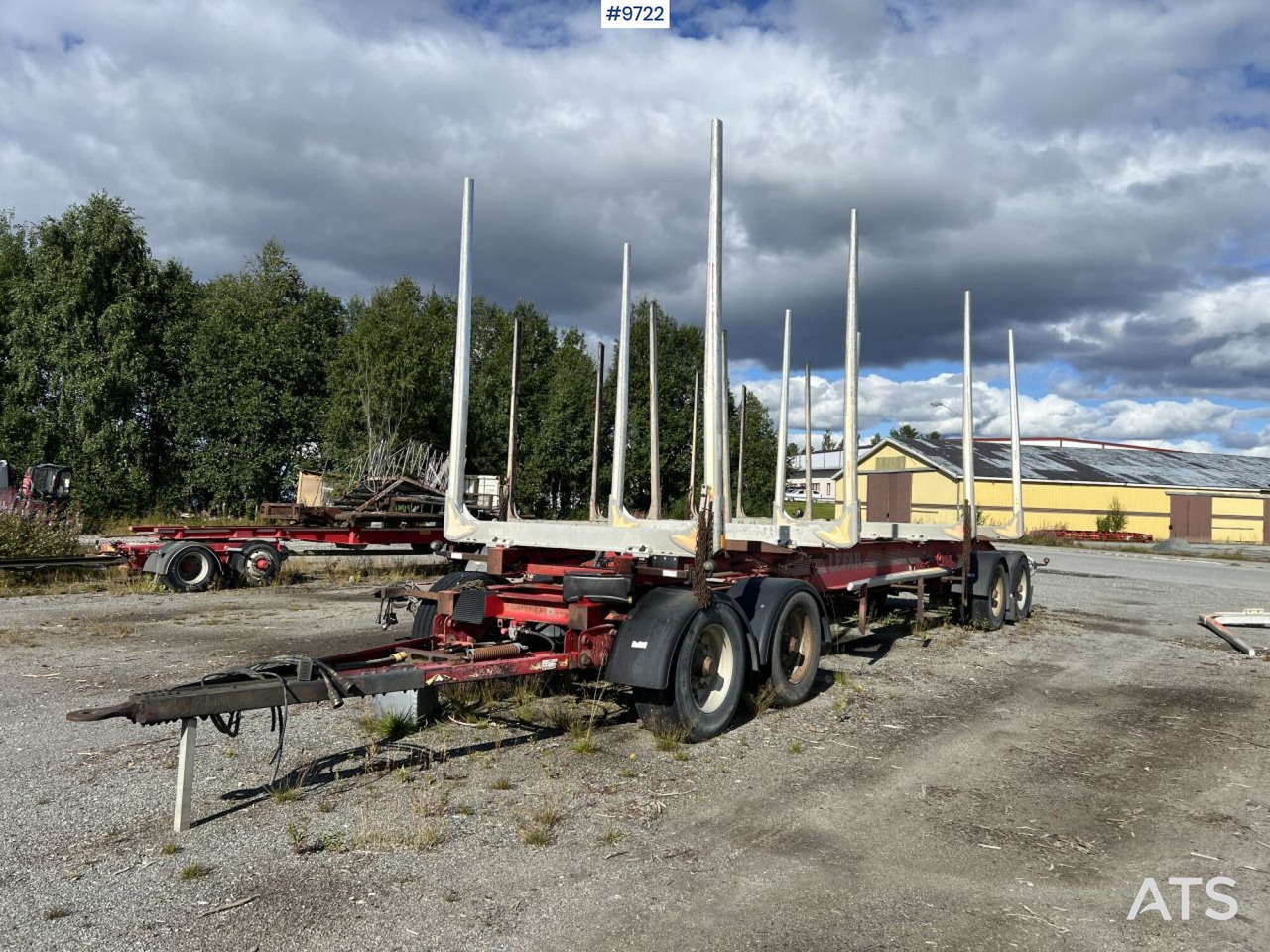 LEFAB V4 100 Timber trailer - Приколка за дрва: слика 1 LEFAB V4 100 Timber trailer - Приколка за дрва: слика 1